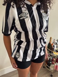 Image 2 of REWORKED SANTOS FOOTBALL SHIRT