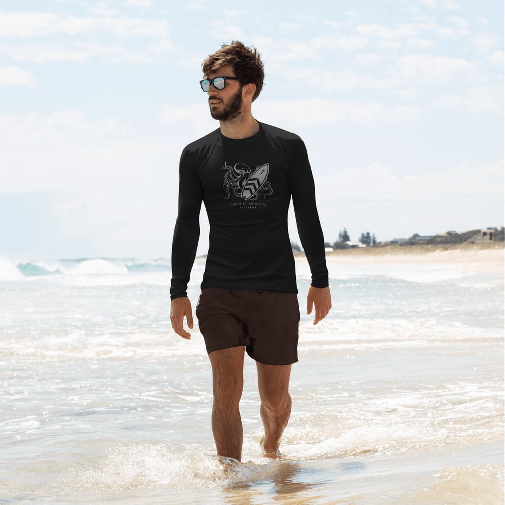 Occult Beach: Dark Wave Surf Shop Men's Rash Guard