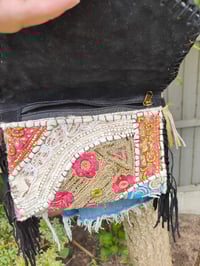 Image 4 of Chilean Bag - Black fringes 3