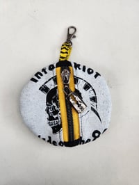Image 7 of Punk Rock circle keychain pouch