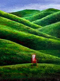 In the Presence of Absence Original Oil Painting