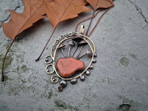 Mushroom pendant 