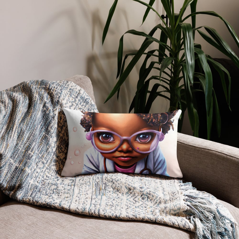 Image of Little Doctor - Premium Pillow
