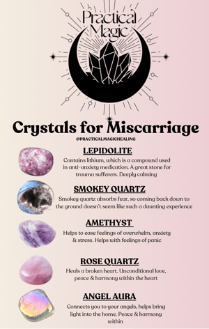 Image of Crystals For Baby Loss - Miscarriage 