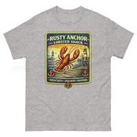 Image 8 of Rusty Anchor Lobster Shack T-Shirt | Coastal Seafood Vintage Tee