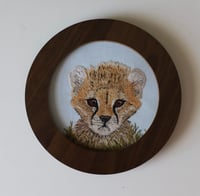 Image 3 of Embroidered Baby Cheetah