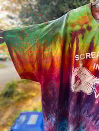 Image 2 of 4XL Scream Into The Void Tie Dye Shirt M13