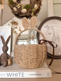 Image 2 of SALE!Rattan Bunny Basket