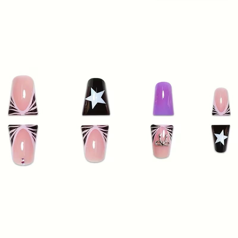 Image of Y2K Rockstar Purp/Blk