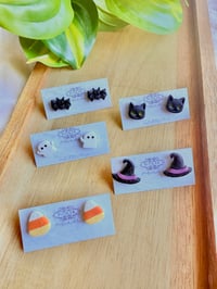 Image 5 of Fall/Halloween Studs ($8 each or 3 for $21)