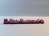 Image 1 of Custom Name Plate 