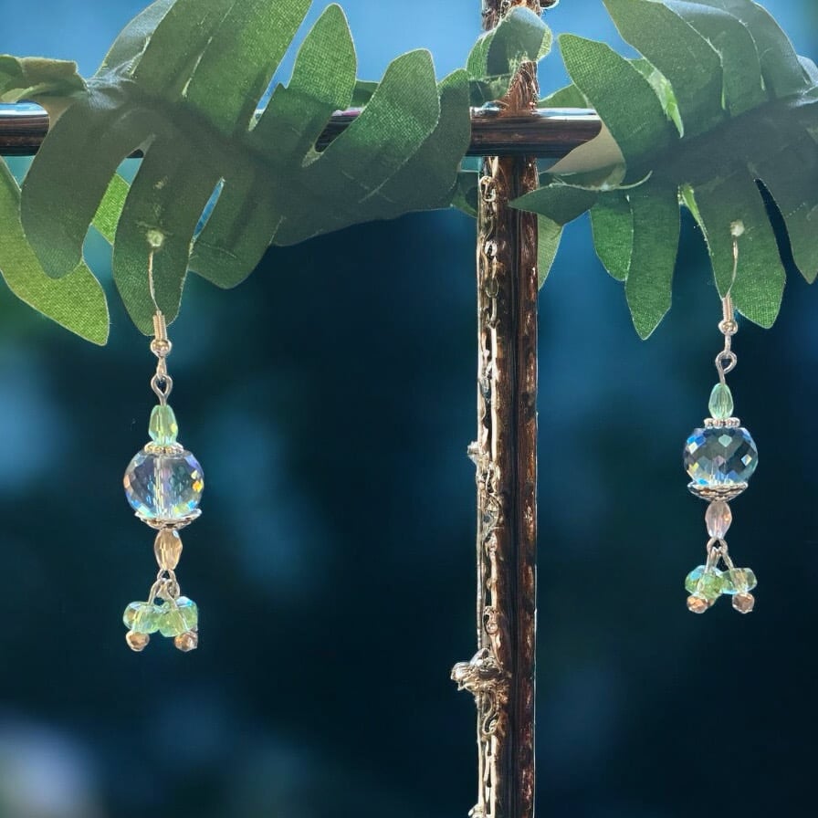 Image of Dangle Beaded Earrings 