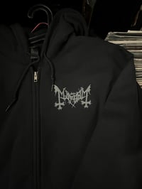 Image 2 of ZIP HOODIE Mayhem «De Mysteriis Dom Sathanas»