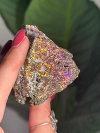 Image 2 of NATURAL IRIDESCENT CHALCOPYRITE- MOROCCO- J