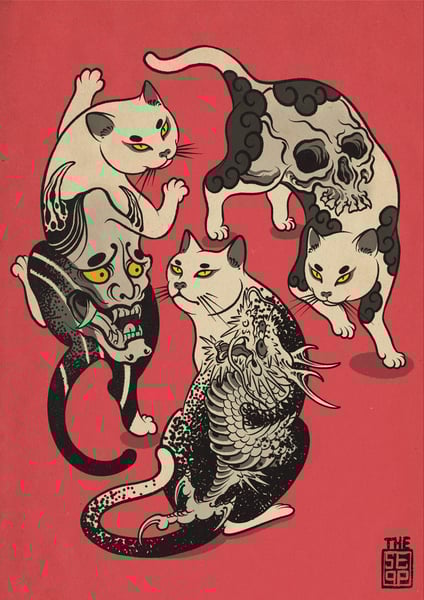 Image of Cats A3-A2