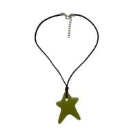 Image 1 of 90’s Star Cord Necklace 