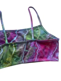 Image 8 of L/XL (40) Bralette in Tropical Geode Ice Dye