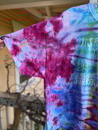 Image 2 of 3XL Disrespect Your Surroundings Tie Dye Shirt 1