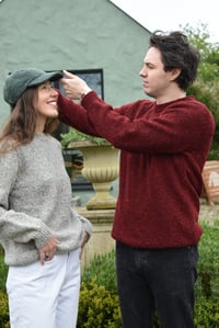 Image 12 of Irish Tweed Baseball Cap - Made by Hanna Hats of Donegal 