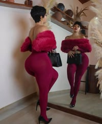 Image 4 of Barbie Fur top jumpsuit 