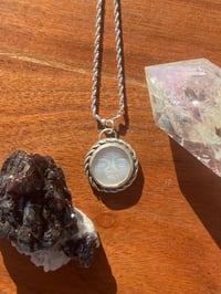 Image 2 of Mother of Pearl Silversmith Pendant