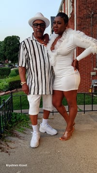 Image 5 of White Fringe Dress 