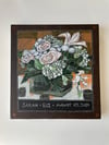 Custom Wedding Anniversary / Family Name/ Bouquet Carving