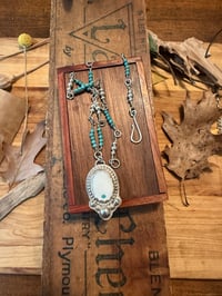 Image 5 of MOP with Turquoise dot