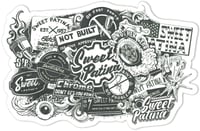 Sharpie Collage Sticker 