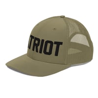 Image 4 of PATRIOT Green/Black Richardson 112 Trucker Cap from PatriotsCo.com