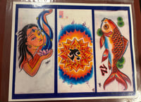 Image 1 of Belzel Vtg Flash Sheet envelope series laminated