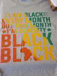 I am black history every month