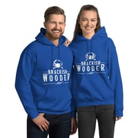 Image 13 of Classic Brackish Wooder Unisex Hoodie (White Logo)