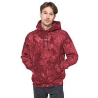 Image 3 of I'M OLD Embroidered Tie-dye Hoodie