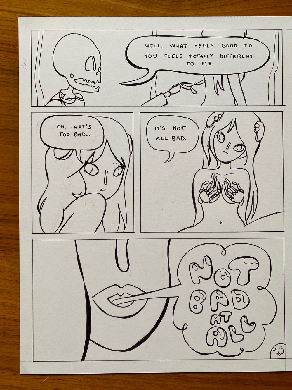 AGENT 8 original art