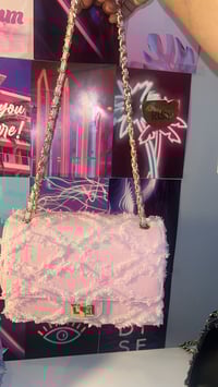 Pink Jean Purse 
