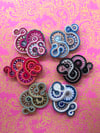 Orecchini soutache arcobaleno mini (vari colori)