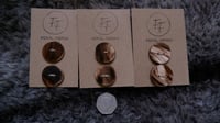 Image 1 of Hazel buttons - Set of 2