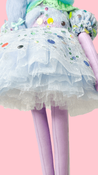 Image 3 of Medium Art Doll Lady Of The Sea