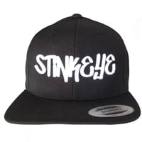 Black Graff Font Snapback
