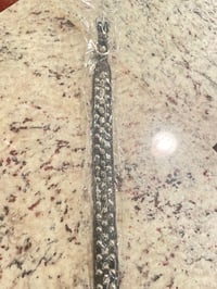 Image 2 of Spiked Soft Leather Dog Collar