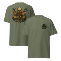 Image 1 of Beared Shoreman - Brackish Wooder Cornhole Tee - Gildan 5000 (Unisex)