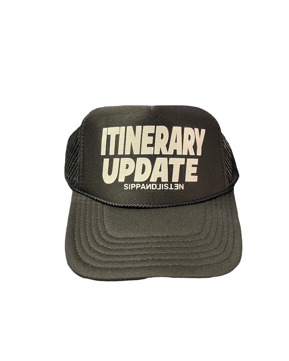 Itinerary Update Trucker Hats