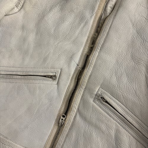 Image of AW 2006 Stone Island Hand Painted Shearling Jacket, size large