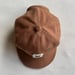 Image of Kakishibu Dyed Canvas Ball Cap 003