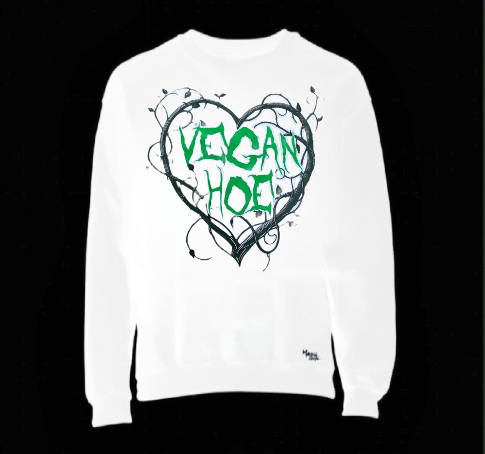 Vegan Hoe pullover Sweater 