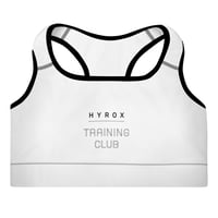 Image 1 of PA - "Hyrox Training Club" Padded Sports bra