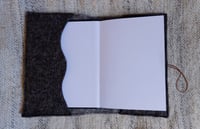 Image 3 of Harting Black Felt Book Cover - ‘Teardrop’