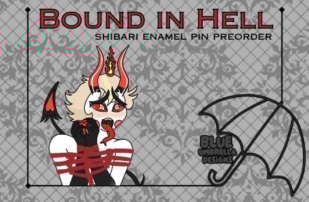 Image of PREORDER - Bound in Hell Pin Series - Lucifer