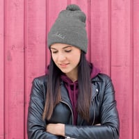 Image 1 of Architect Pom-Pom Beanie